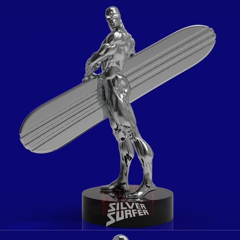 Silver Surfer – 3D Print Model STL