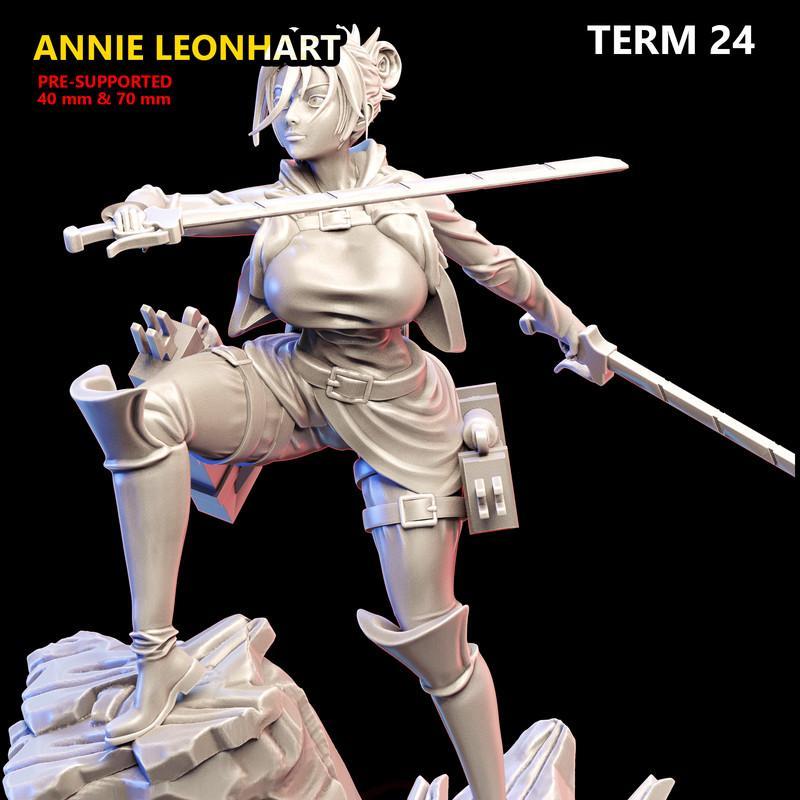 安妮·莱昂哈特 3D打印模型|Annie Leonhart – 3D Print Model