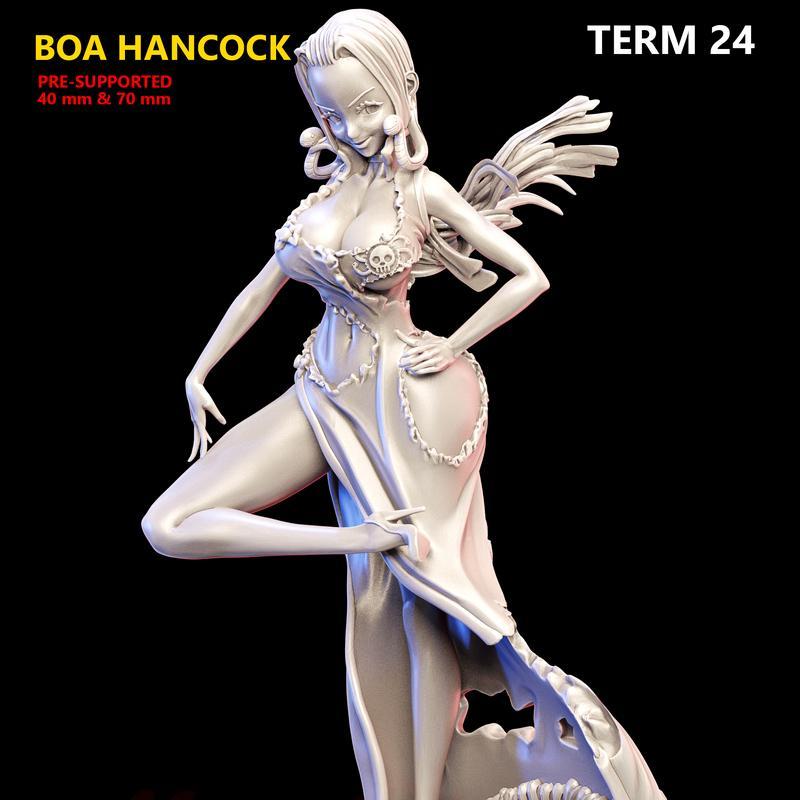 Boa Hancock 3D打印模型|Boa Hancock – 3D Print Model