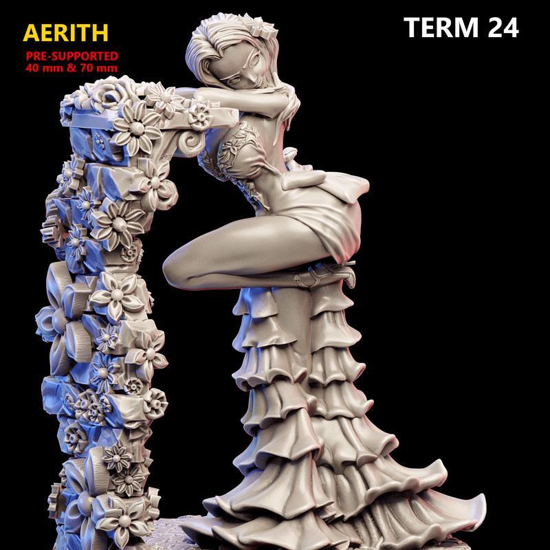Aerith 3D打印模型|Aerith – 3D Print Model