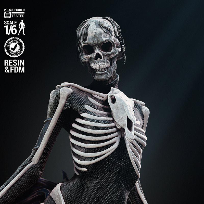 Wicked - 饥荒雕塑 - 3D打印模型|Wicked – Famine Sculpture – 3D Print Model STL