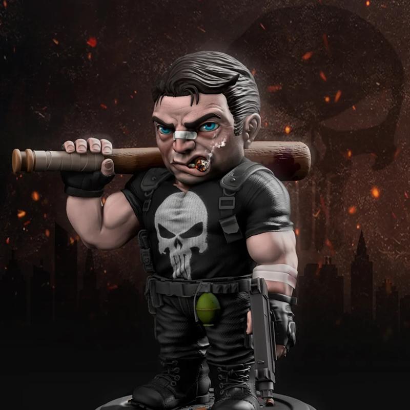 迷你惩罚者 - 3D打印模型|Mini Punisher – 3D Print Model STL