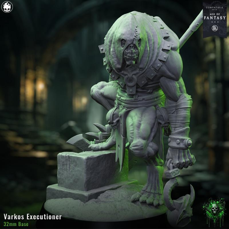 Varkos执行者与大法官马尔格里姆 3D打印模型|Varkos Executioner and Grand Judicator Malgrim – 3D Print Model STL