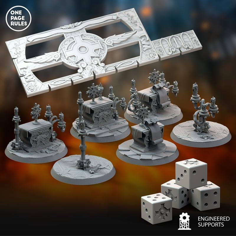 祝福姐妹组——游戏辅助模型3D打印文件|Blessed Sisters – Game Aids – 3D Print Model STL