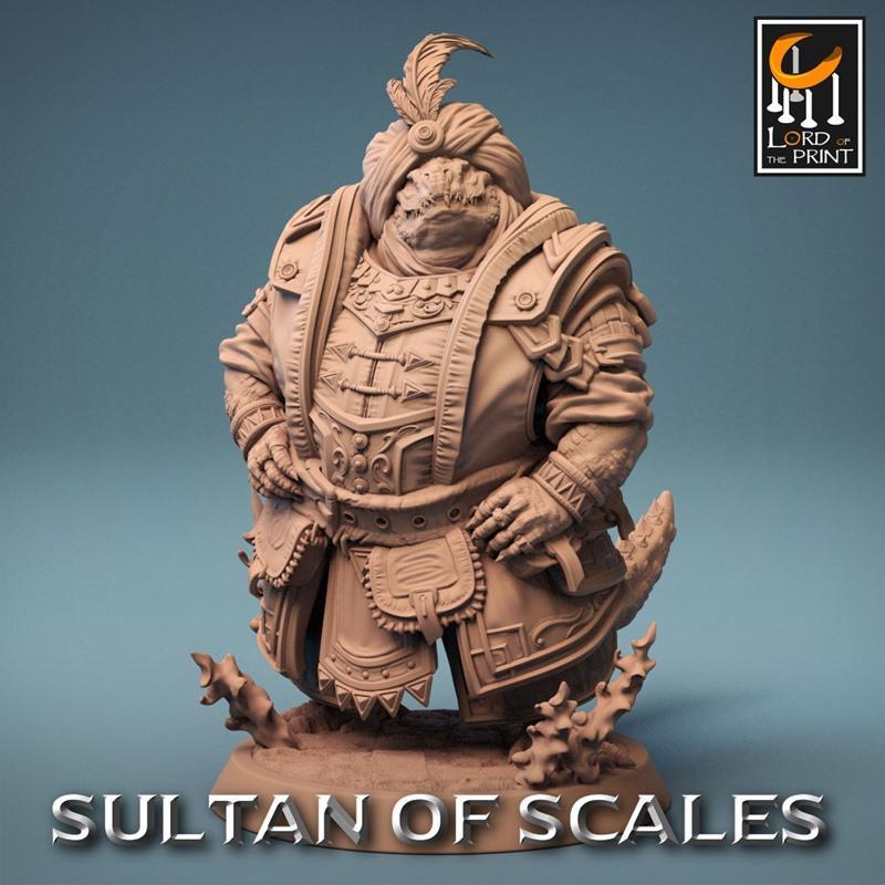 印刻之王——尺规之主 3D打印模型|Lord of the Print – Sultan of Scales September 2023 – 3D Print Model STL