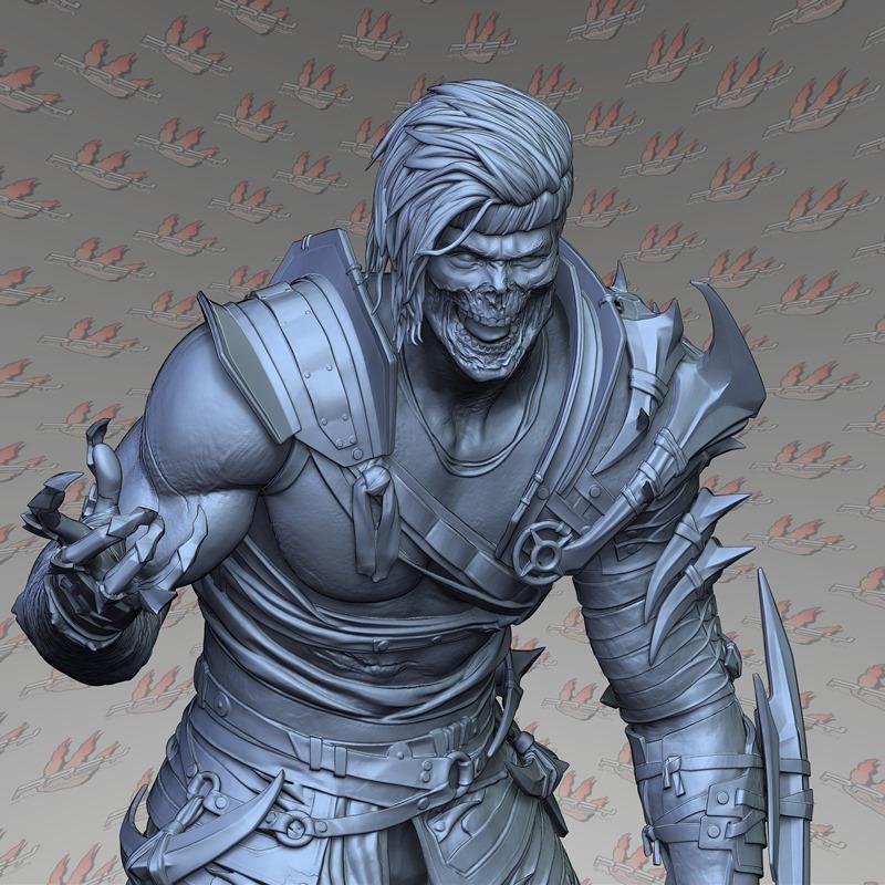 HAVIK 3D打印模型集——动漫游戏角色收藏系列|Prey Collection Studio – HAVIK – 3D Print Model STL