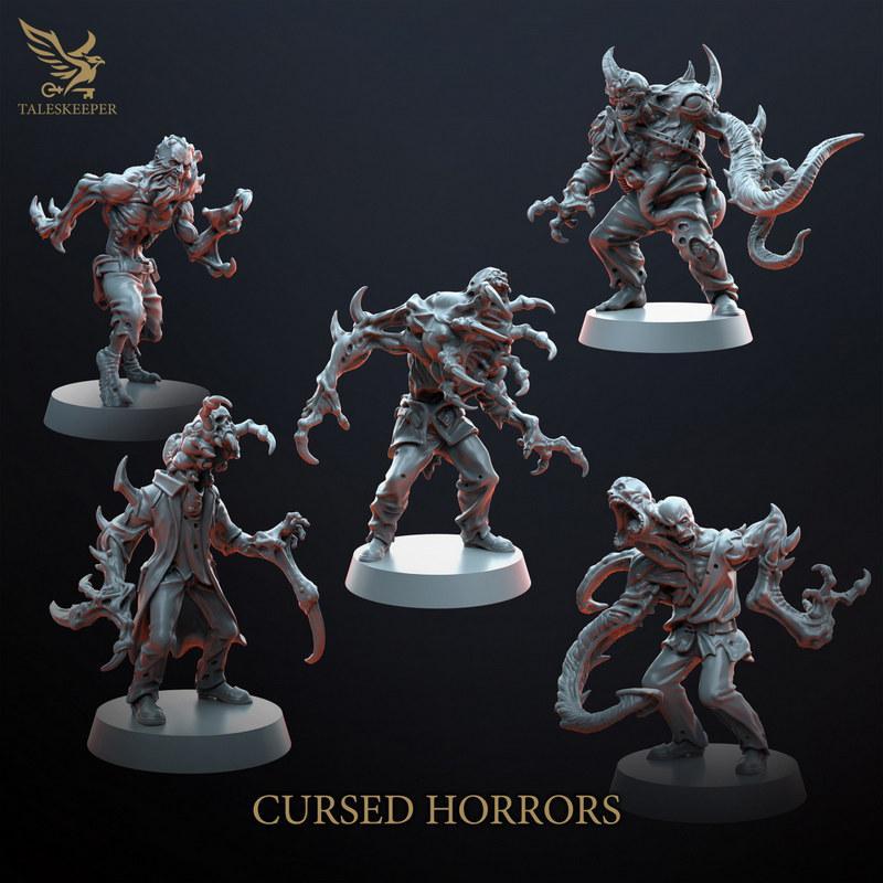 诅咒之 horror 3D打印模型|Cursed Horrors – 3D Print Model