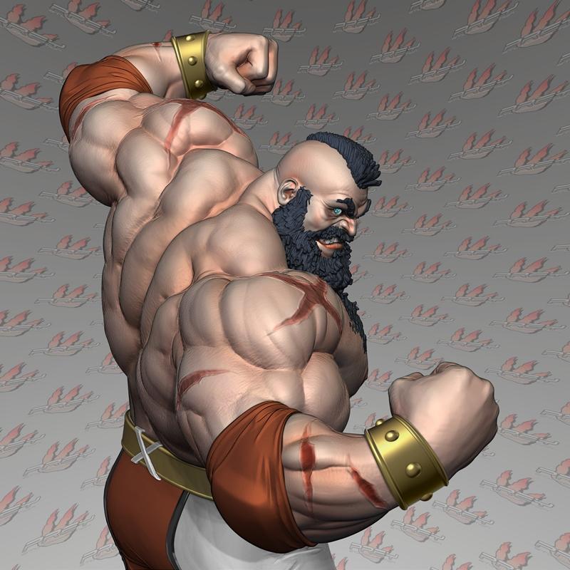 Prey Collection Studio – Zangief – 3D Print Model STL