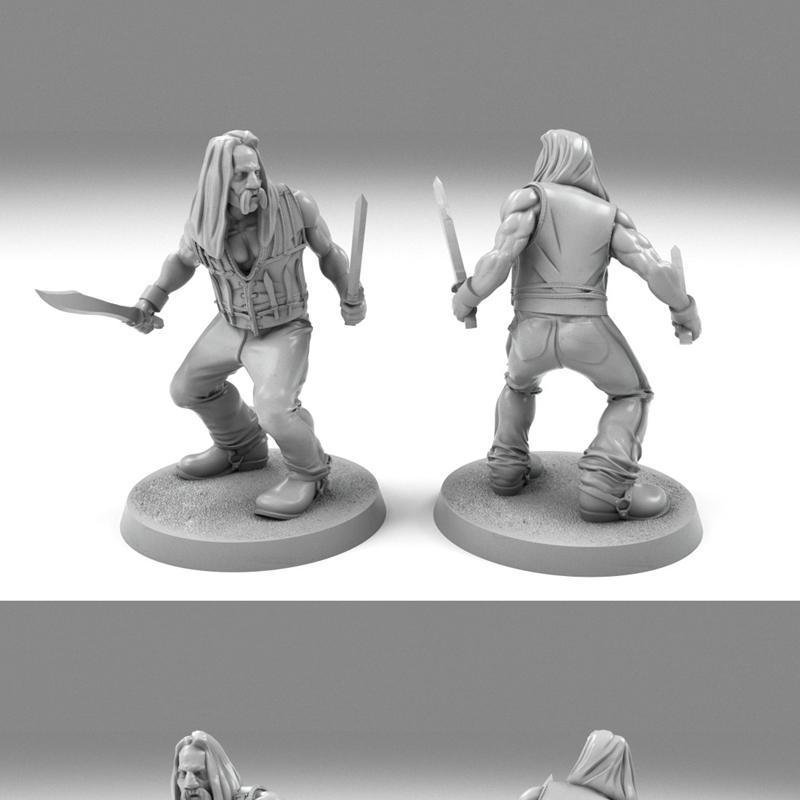 Danny Trejo 3D打印模型 STL|Danny Trejo – 3D Print Model STL