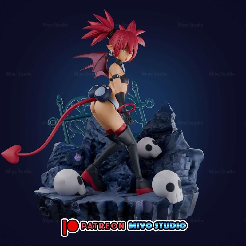 Miyo Studio《Disgaea》角色3D打印模型|Miyo Studio – Etna – Disgaea – 3D Print Model STL