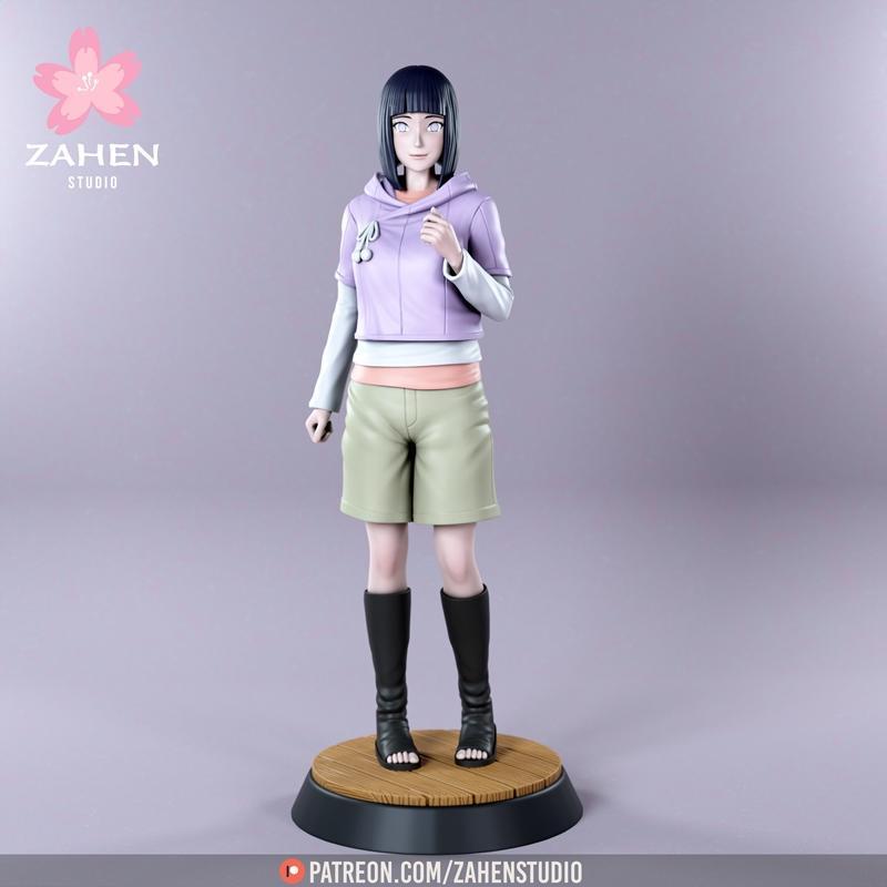 Zahen Studio - 木叶丸 - 3D打印模型|Zahen Studio – Hinata Hyuuga – 3D Print Model STL