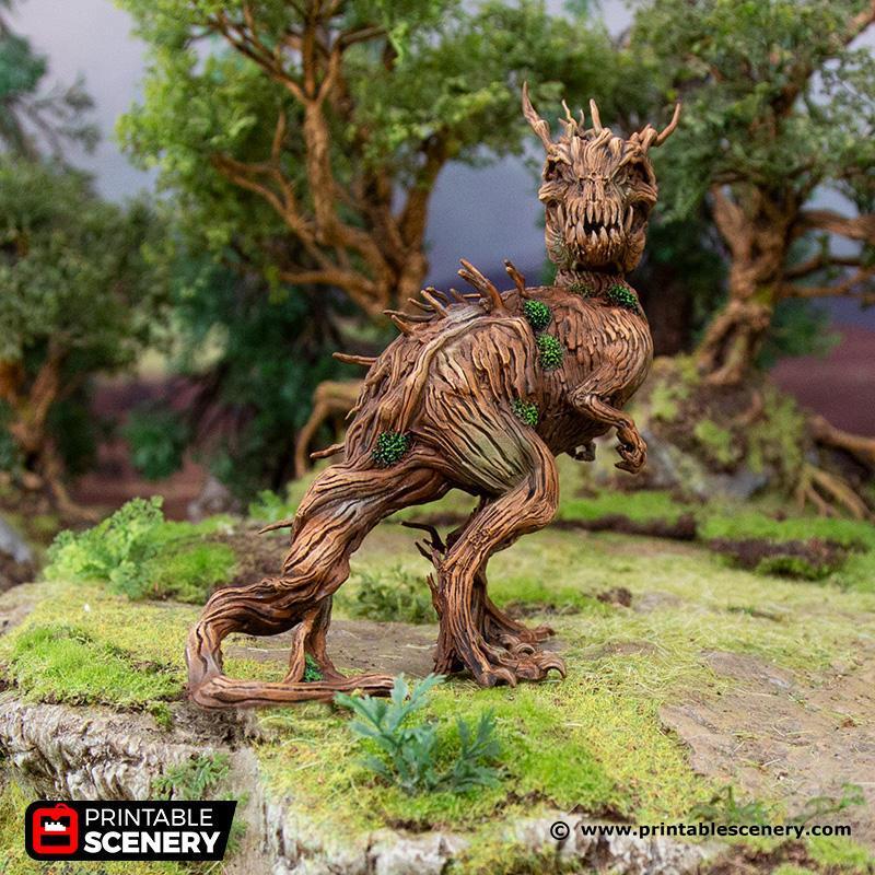 3D打印树龙模型|Printable Scenery – Tree Rex – 3D Print Model