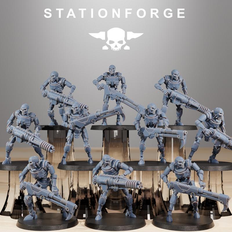 Astronet X1步兵模型 3D打印版|Astronet X1 Infantry – 3D Print Model STL