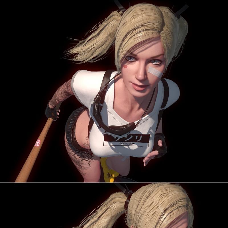 3D打印模型：Niki v2角色造型|3D Tatas – Niki v2 – 3D Print Model STL