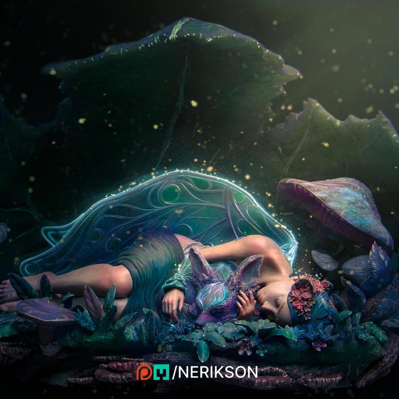 Nerikson Fairy 3D打印模型|Nerikson – Fairy – 3D Print Model