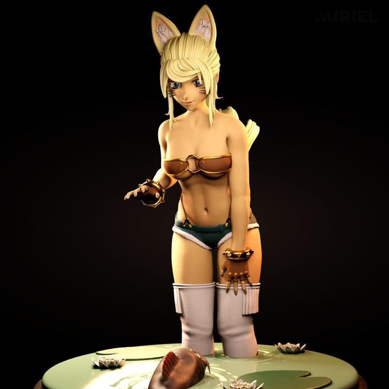 Liru - 3D打印魔法小精灵模型|Liru – Renkin 3-kyu Magical Pokan – 3D Print Model STL