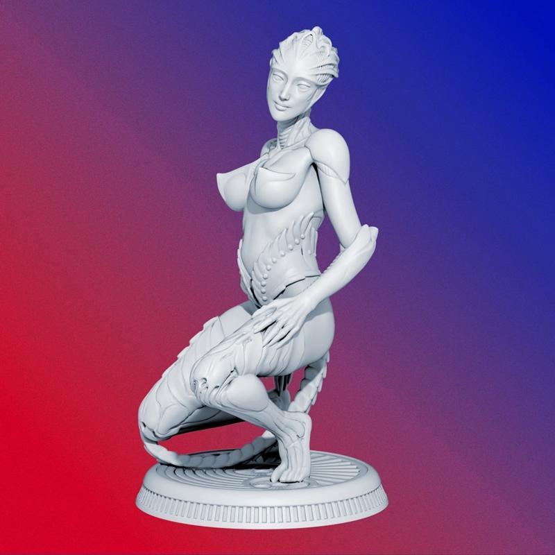 外星女巫 3D打印模型|Alien Enchantress – 3D Print Model STL