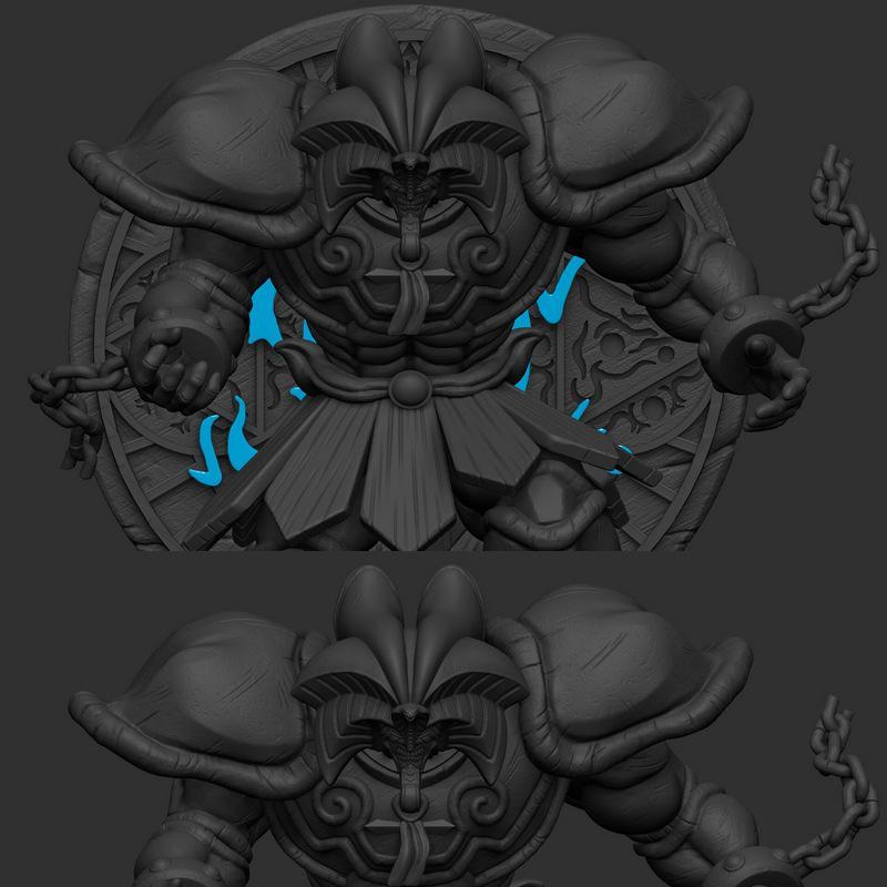 Exodia - 3D打印模型|Exodia – 3D Print Model