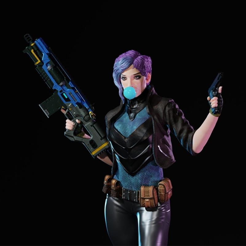 蓝鸟3D打印模型|BlueBird – 3D Print Model STL