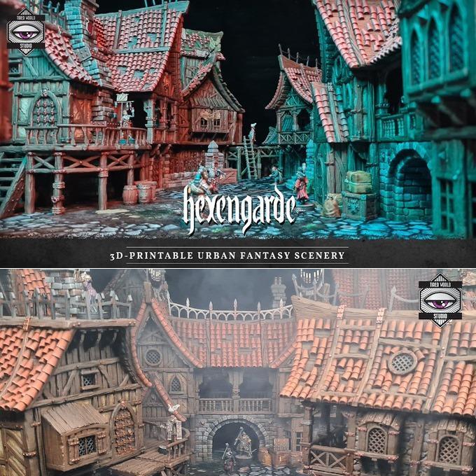 Tired World工作室 - 六星之境 - 3D打印模型|Tired World Studio – Hexengarde – 3D Print Model STL