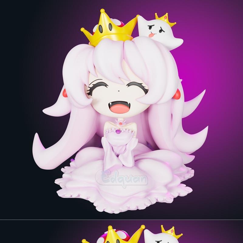 公主国王鬼屋 3D打印模型|Princess King Boo – 3D Print Model STL