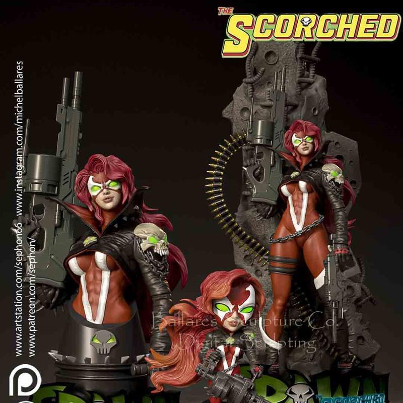 Creative Geek Group出品《She Spawn》3D打印模型|She Spawn by Creative Geek Group – 3D Print Model STL