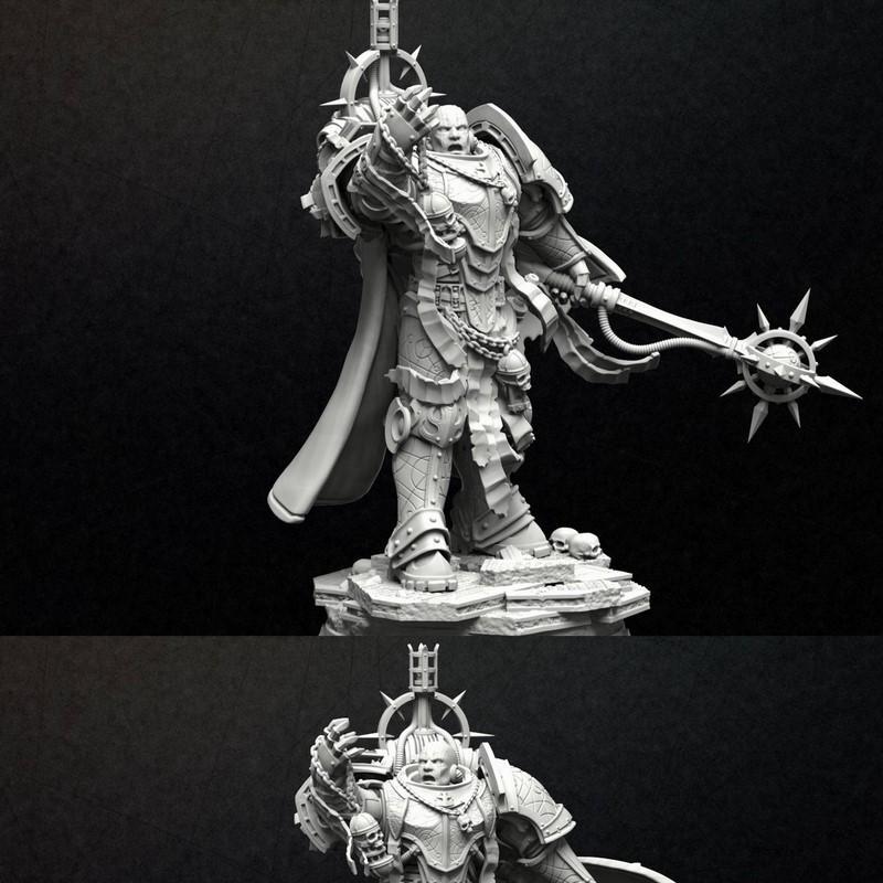 词之骑士——3D打印模型|The Word Knight – 3D Print Model