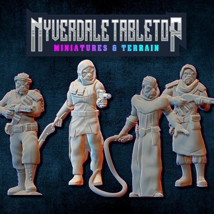 Klatoonian ND049与B2角色3D打印模型包|Klatoonian – ND049 and B2 – Bundle – ND005 – 3D Print Model STL