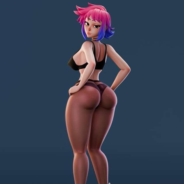 AleStarMar - 雷蒙娜 - 3D打印模型|AleStarMar – Ramona – 3D Print Model STL