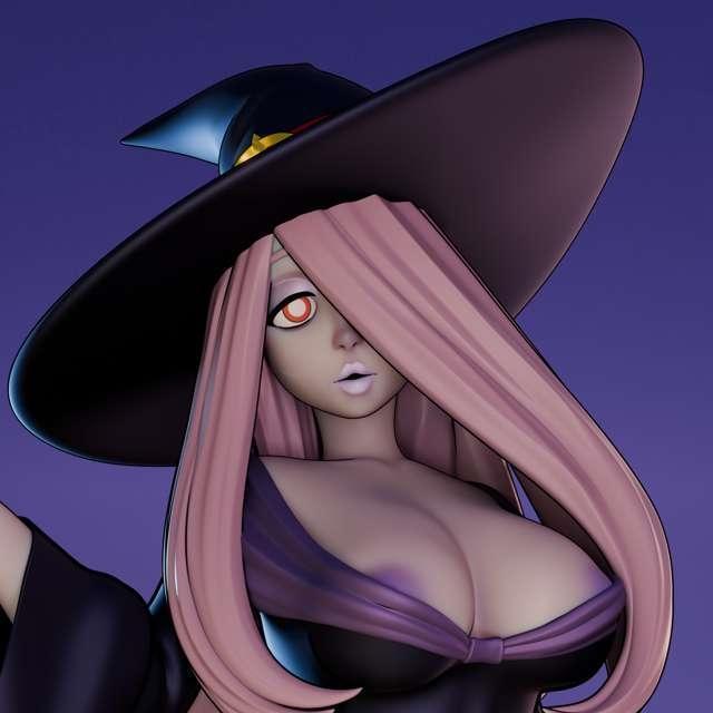 AleStarMar工作室创作的动漫角色3D打印模型苏西|AleStarMar – Sucy – 3D Print Model STL