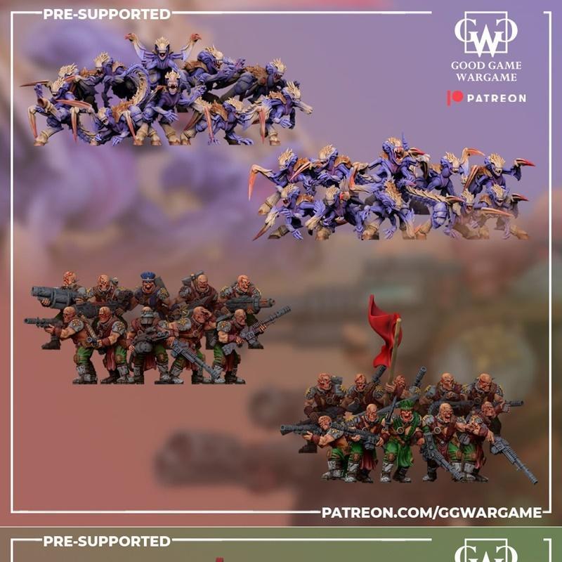 战棋游戏十月2023款 3D打印模型 STL|Good Game Wargame October 2023 – 3D Print Model STL
