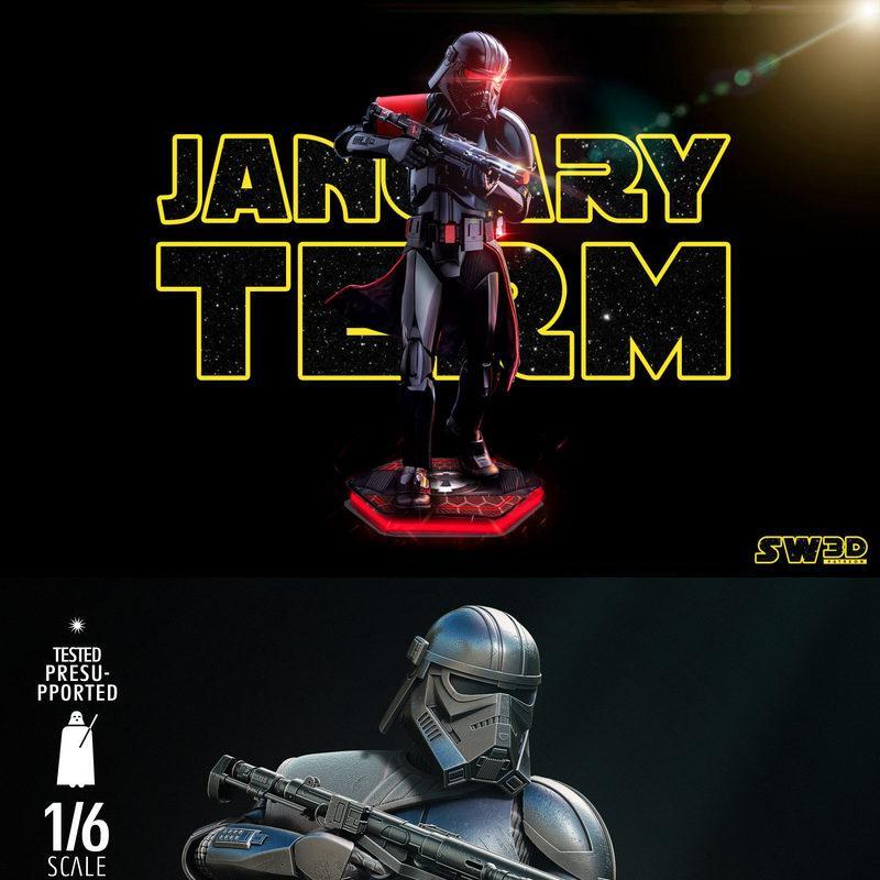 星球大战 清除兵 3D打印模型|Star Wars – Purge Trooper Sculpture – 3D Print Model