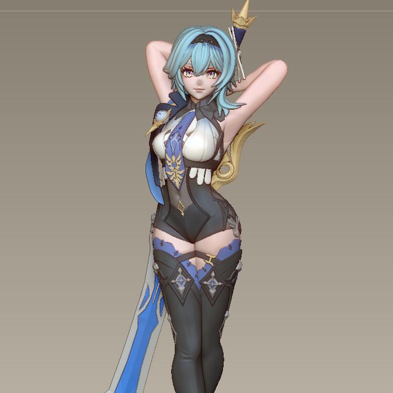 Eula 3D打印模型|Eula – 3D Print Model