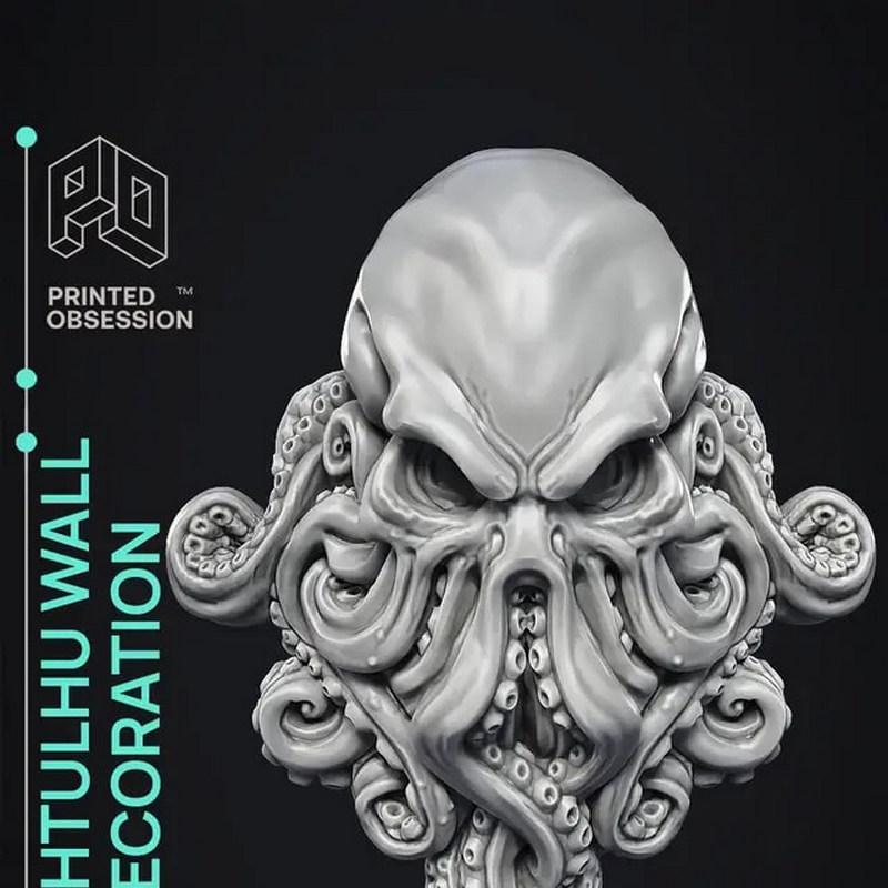Cthulhu – Wall Decoration – 3D Print Model