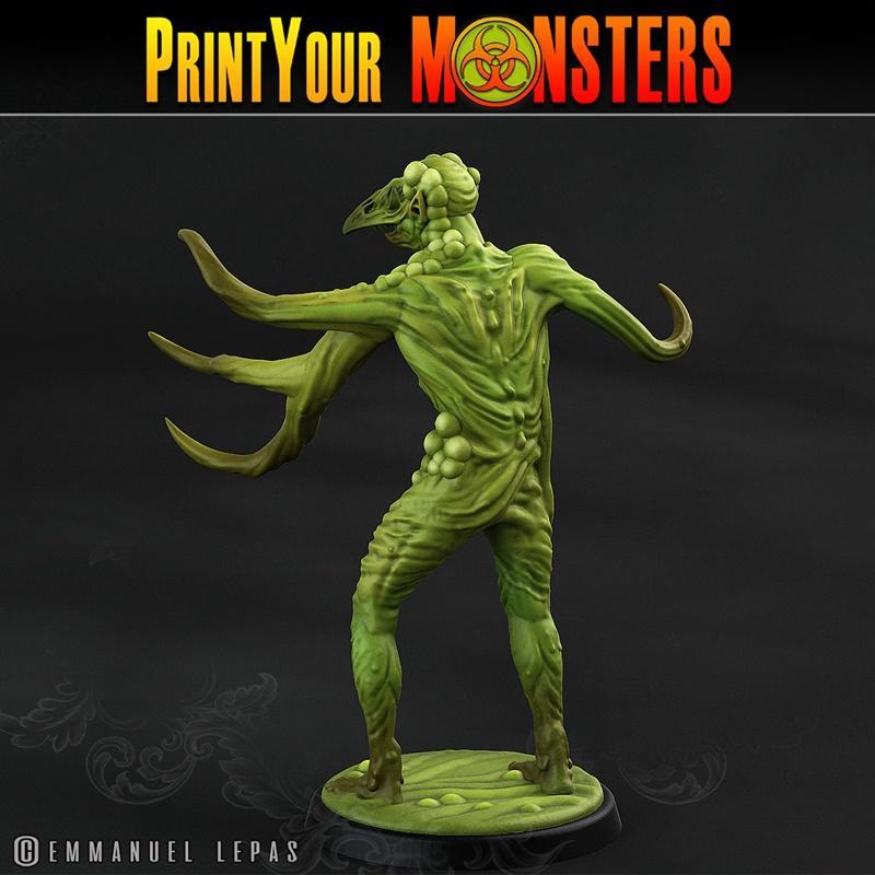 Print Your Monsters – 6 Plague Men Pack – 3D Print Model STL