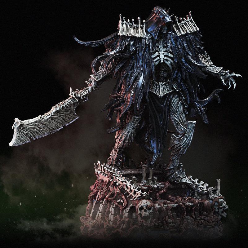 死亡骑士 3D打印模型|Death Knight – 3D Print Model