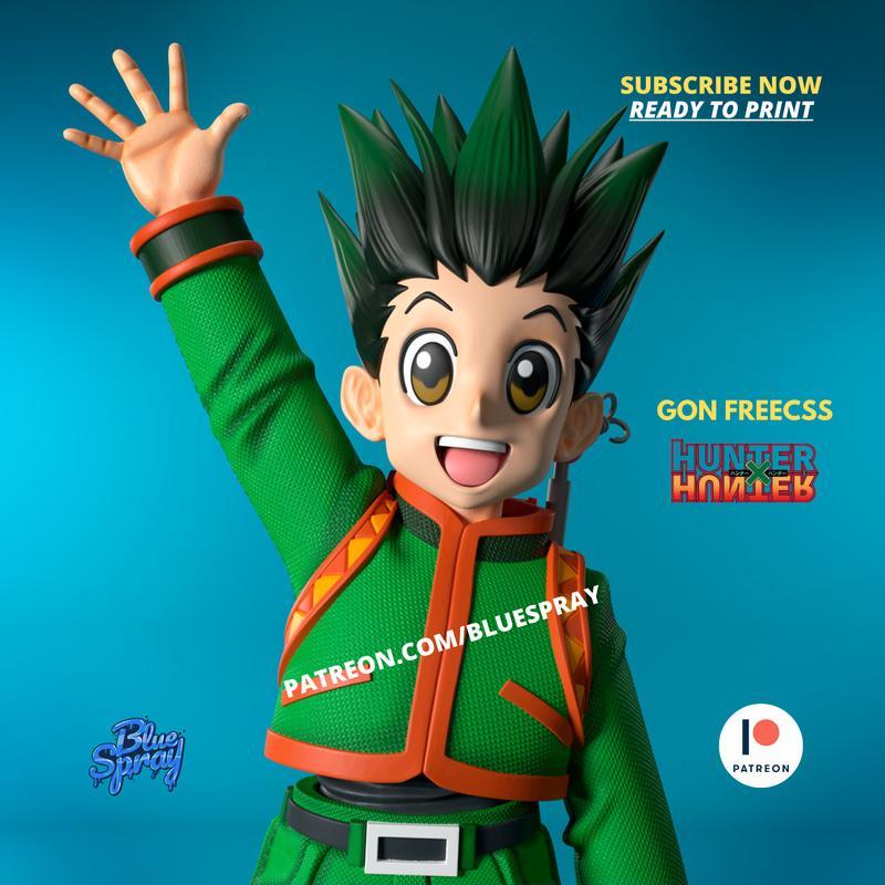 Gon Freecss 3D打印模型|Gon Freecss – 3D Print Model