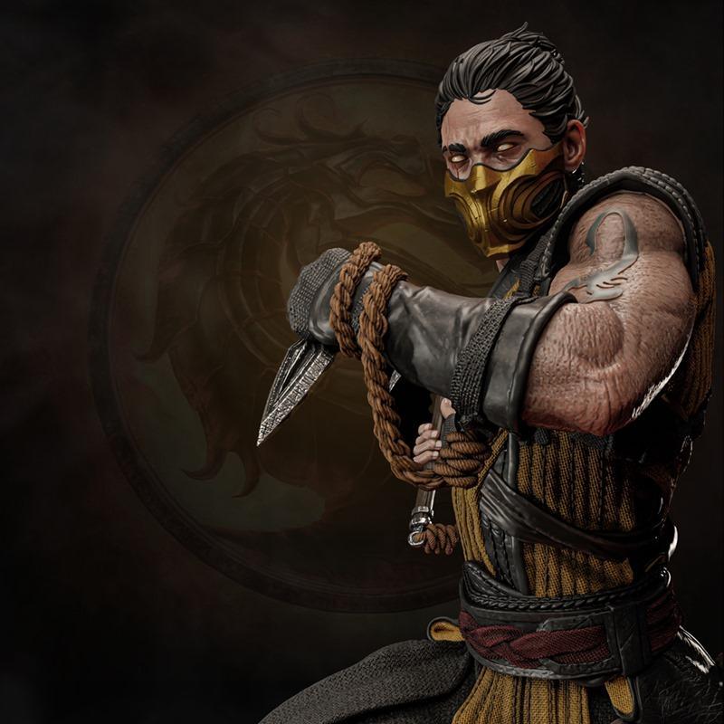 ZEZ工作室 - 斯科皮昂 - 3D打印模型|ZEZ Studios – Scorpion – 3D Print Model STL