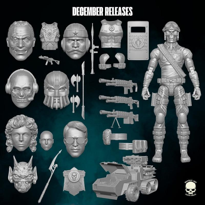 Donman艺术收藏12月新品发布——3D打印模型|Donman Art Collectibles December Releases – 3D Print Model