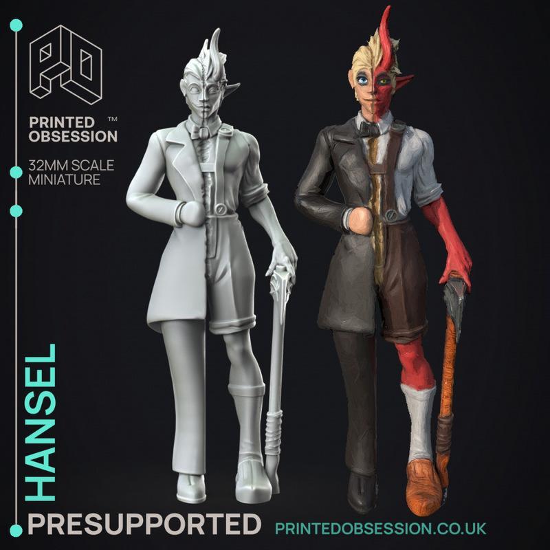 汉斯尔 3D打印模型|Hansel – 3D Print Model