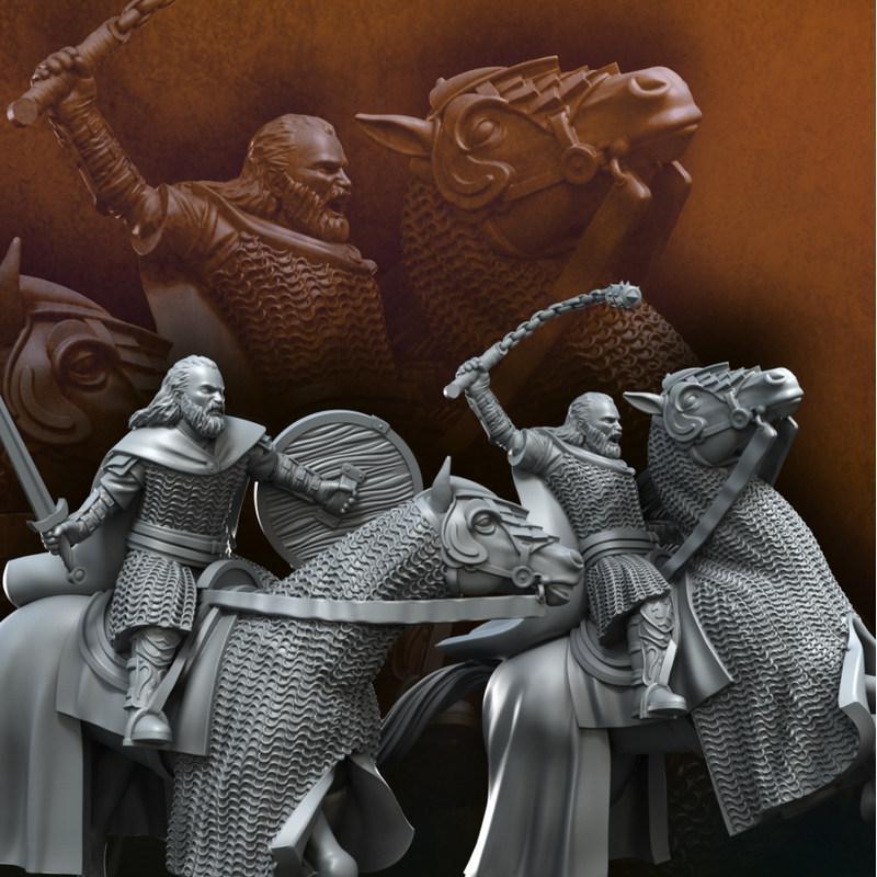 西氏人类锤子军团——3D打印模型|West Humans Hammer-Sons Cavalry – 3D Print Model