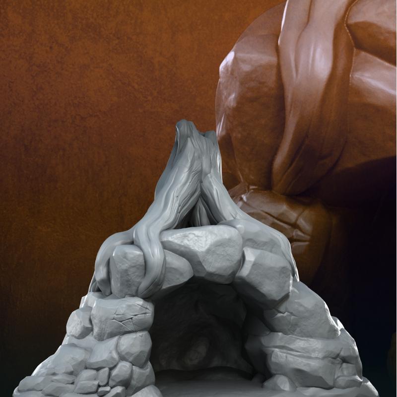 熊镇建造项目——3D打印模型|Bear Town Building – 3D Print Model