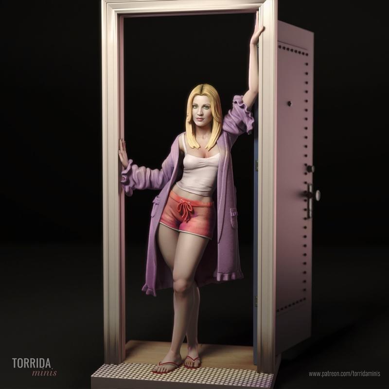 Torrida Minis - Penny 3D打印模型|Torrida Minis – Penny – 3D Print Model STL