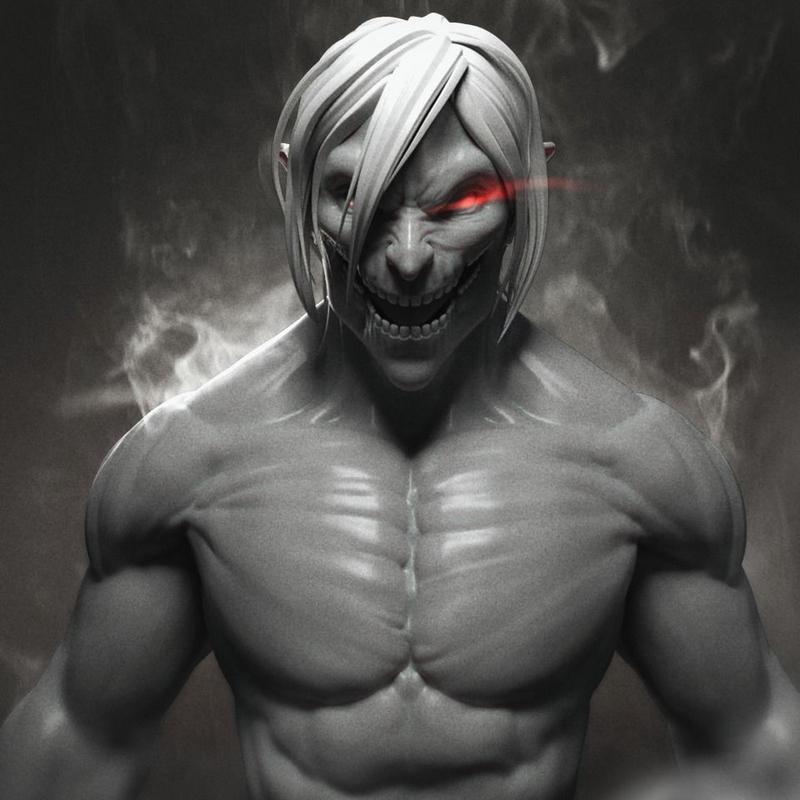 《进击的巨人 3D打印模型：艾伦·耶格尔》|Attack on Titan – Eren Yeager – 3D Print Model
