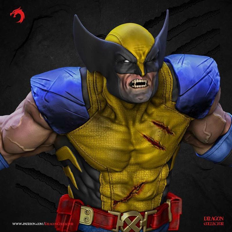 Dragon Collector – Wolverine – 3D Print Model STL