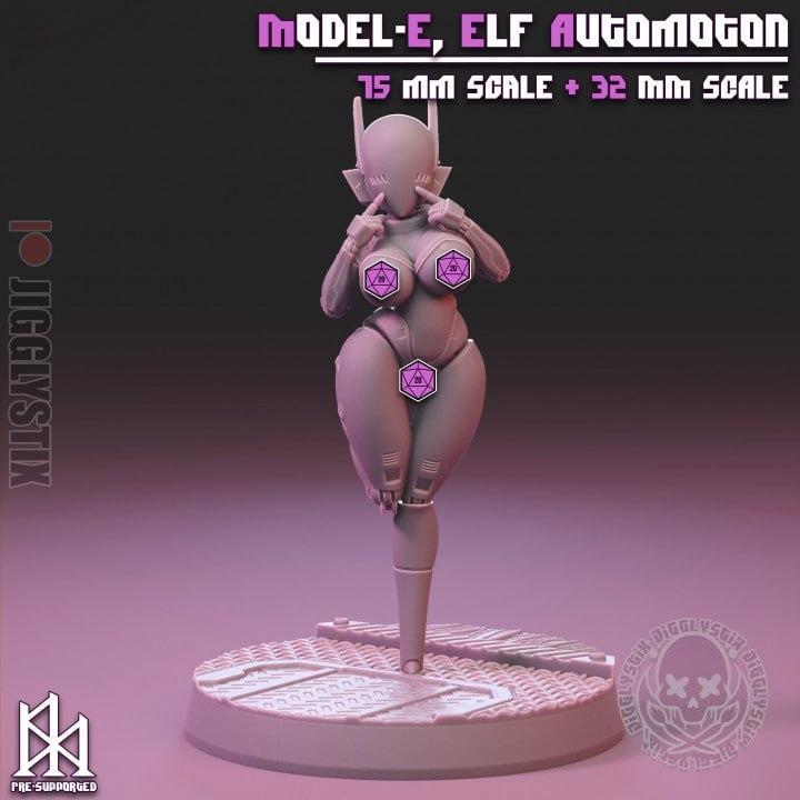 Jigglystix 3D打印模型：精灵自动人形|Jigglystix – Elf Automoton – 3D Print Model STL