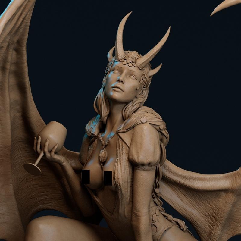 Ca 3d Studios - Mizora 3D打印模型|Ca 3d Studios – Mizora NSFW Version – 3D Print Model STL