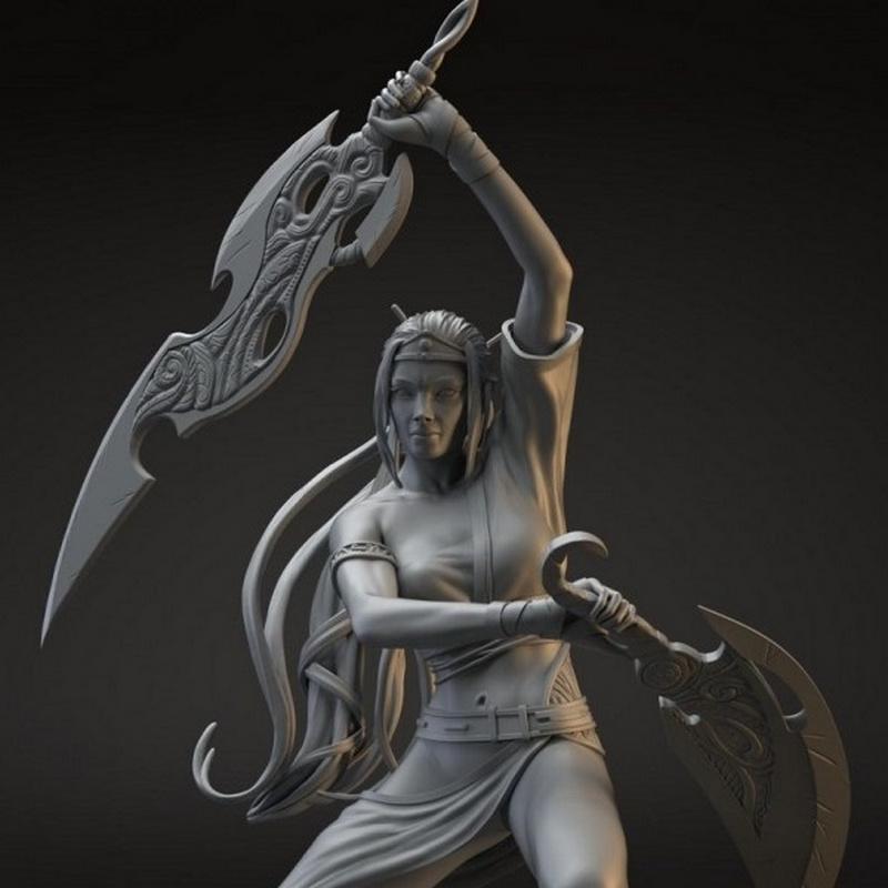 Nariko 天空之剑 3D打印模型|Nariko Heavenly Sword + NSFW – 3D Print Model