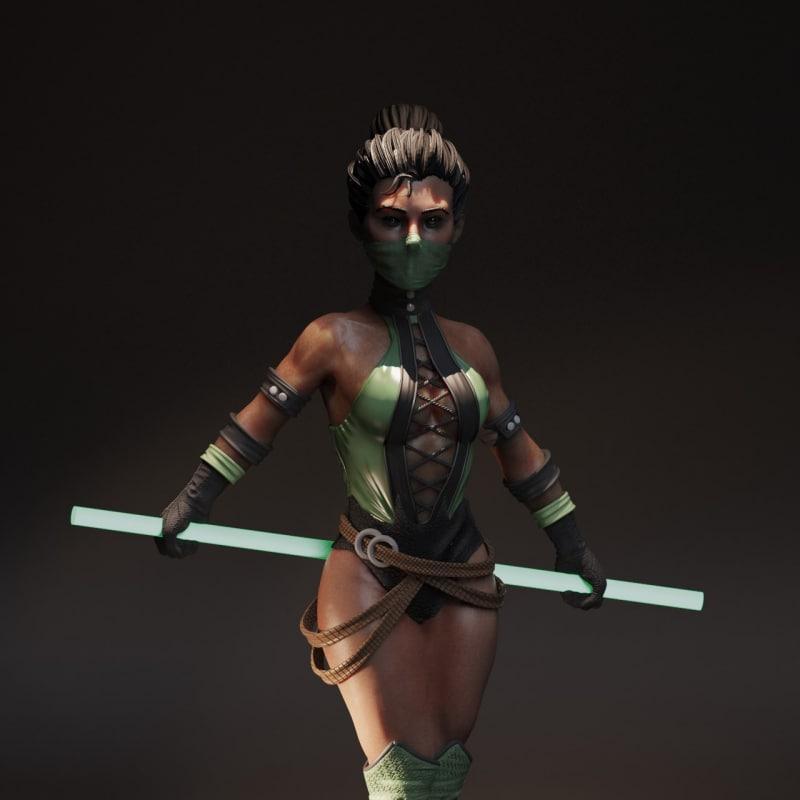 Mortal Kombat – Jade – 3D Print Model