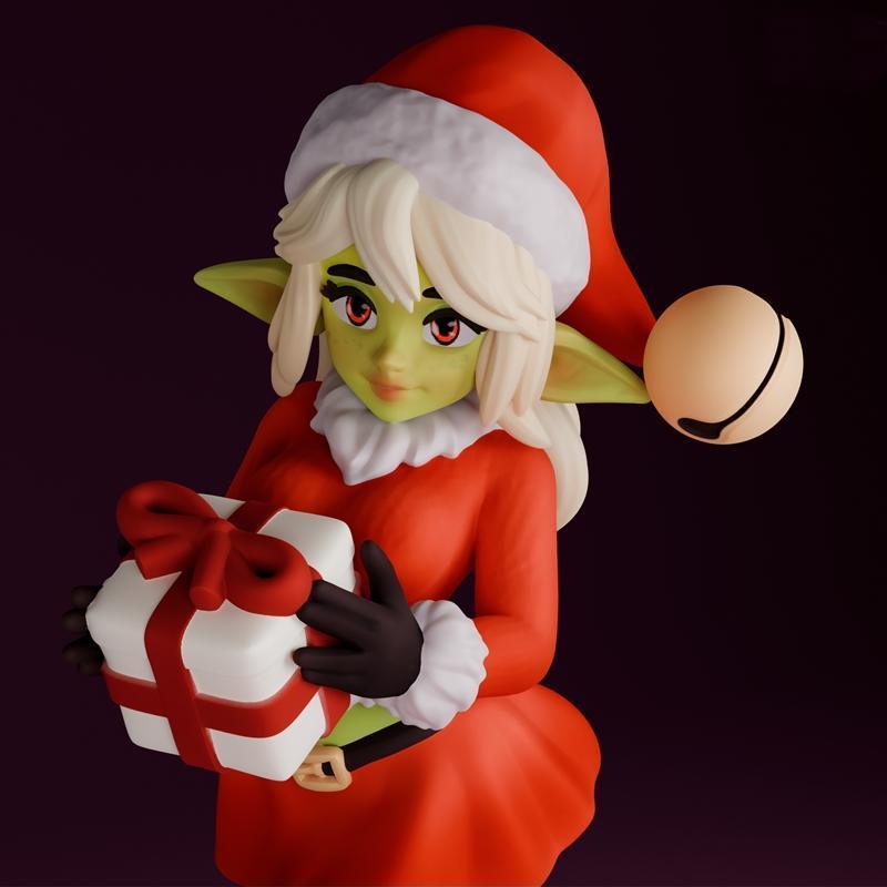 薰衣草恶魔姬 快乐小甜心 3D打印模型|Lavender Devilry Cheerful Cherie – 3D Print Model STL